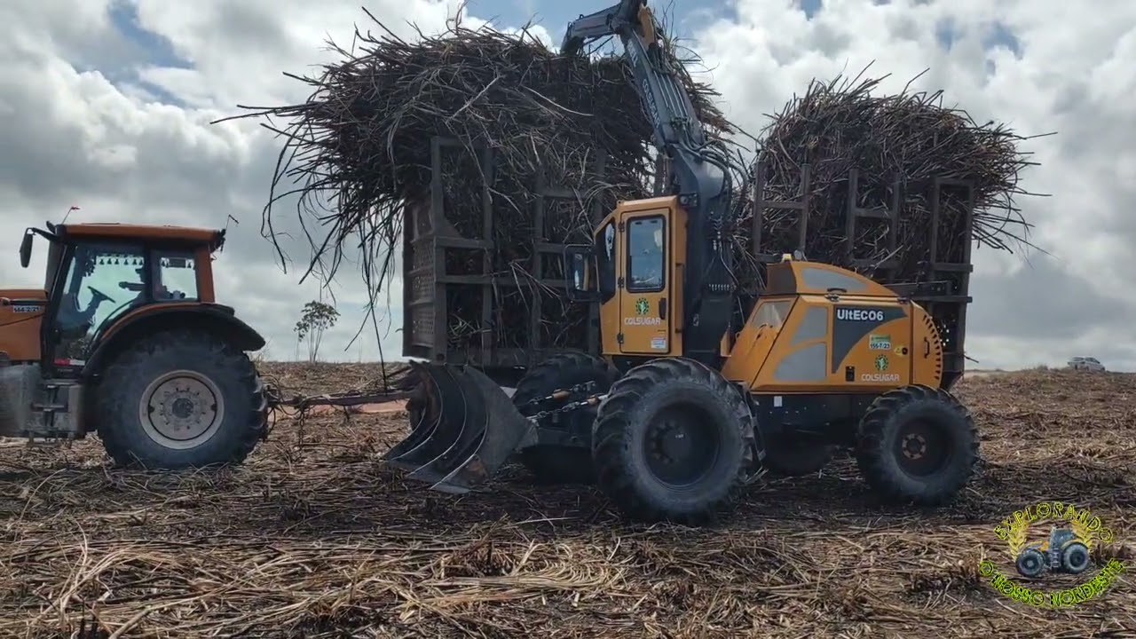 ÚLTIMOS CARREGAMENTO DA USINA SANTO ANTÔNIO OPERADOR GUEDES BATEU MOIÃO NO REBOQUE BELL COLOMBIANA !