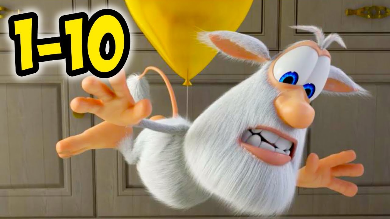 Booba - Episodes 1-10 Compilation | Funny Cartoons for Kids | Super Toons Kids TV