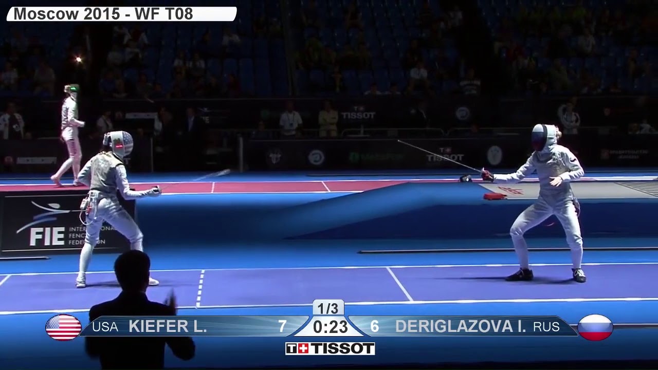 Moscow Worlds SWF 2015 - L8 - Kiefer USA v Deriglazova RUS