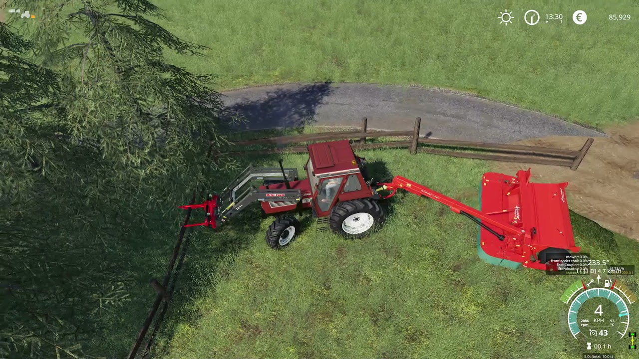 slåing på small farm norway fs 19 ep 1