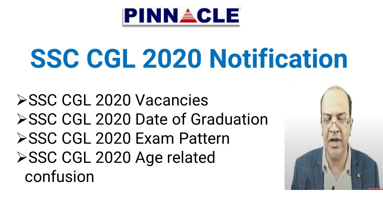 ssc cgl 2020 notification I vacancies I age related I education date qualification I exam pattern