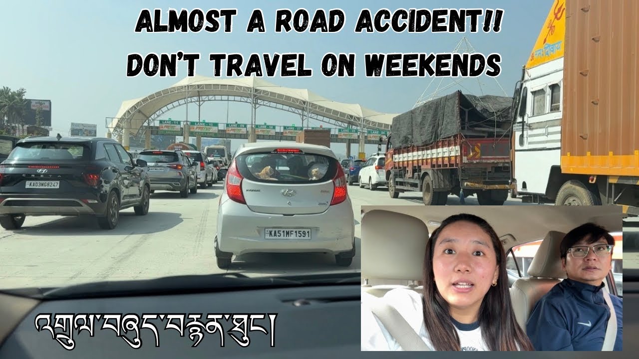 Massive Traffic Jam on Mysore Bangalore Expressway, Travel Vlog, Tibetan Vlogger 