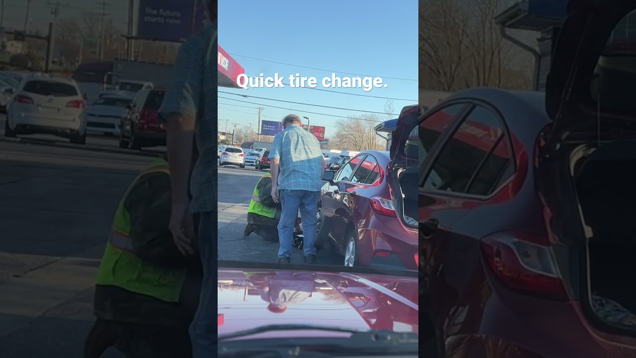 Quick tire change 