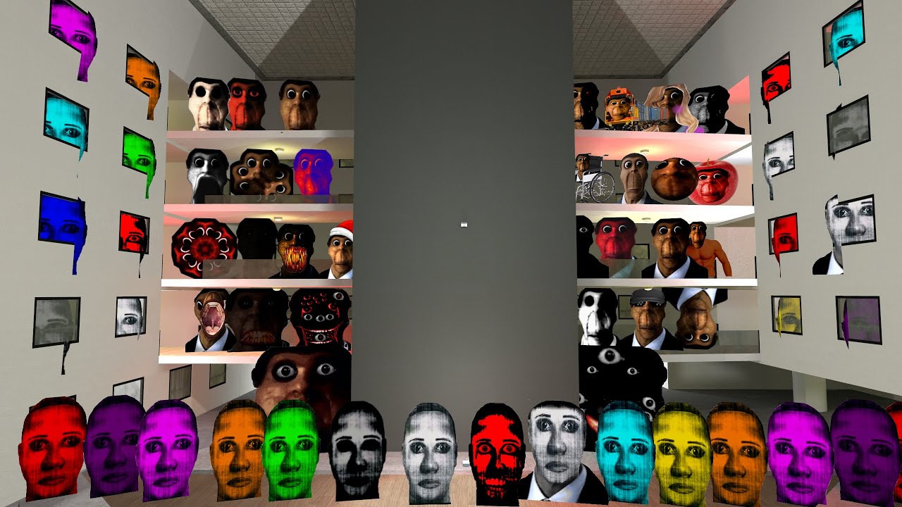 Obunga Family And Selene Delgado Family Nextbot Gmod