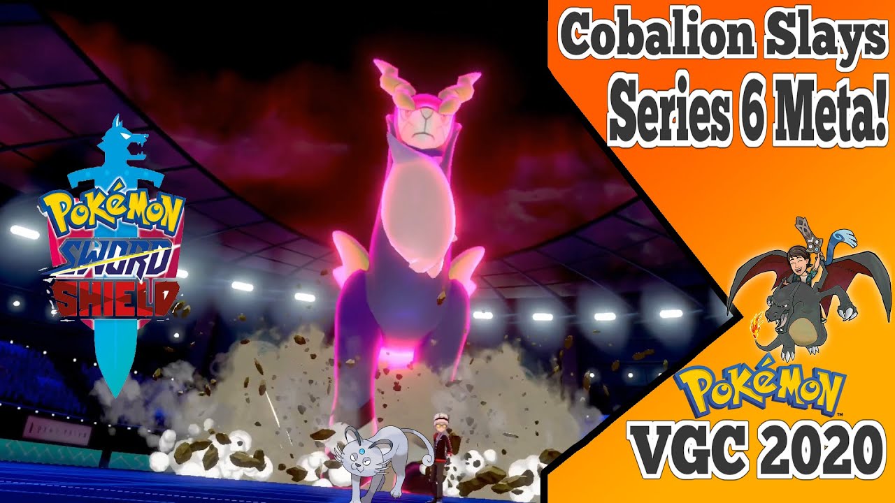 Cobalion Is A Meta Slayer!  Pokemon Sword Shield VGC 2020 Series 6 Ranked Battles Cobalion Persian