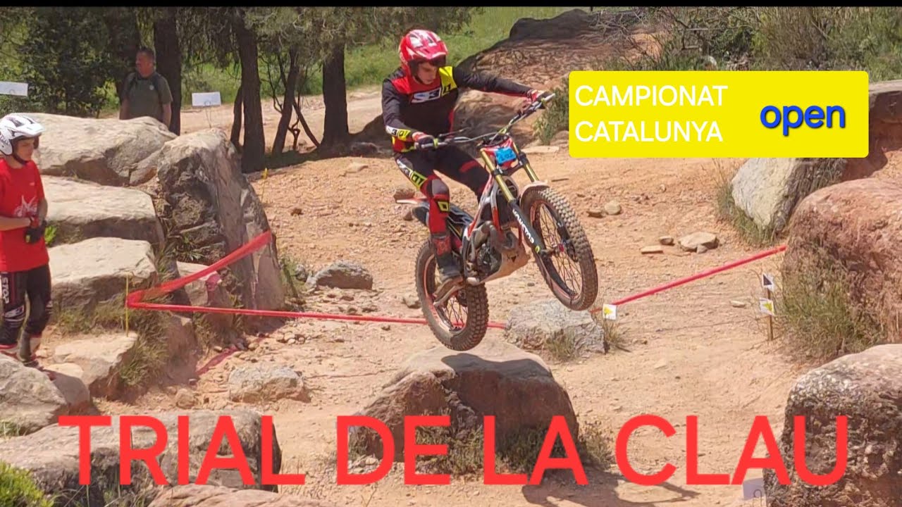 TRIAL LA CLAU 2025  campionat Catalunya open