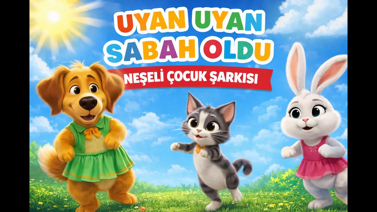 UYAN UYAN SABAH OLDU   NEŞELİ ÇOCUK ŞARKISI