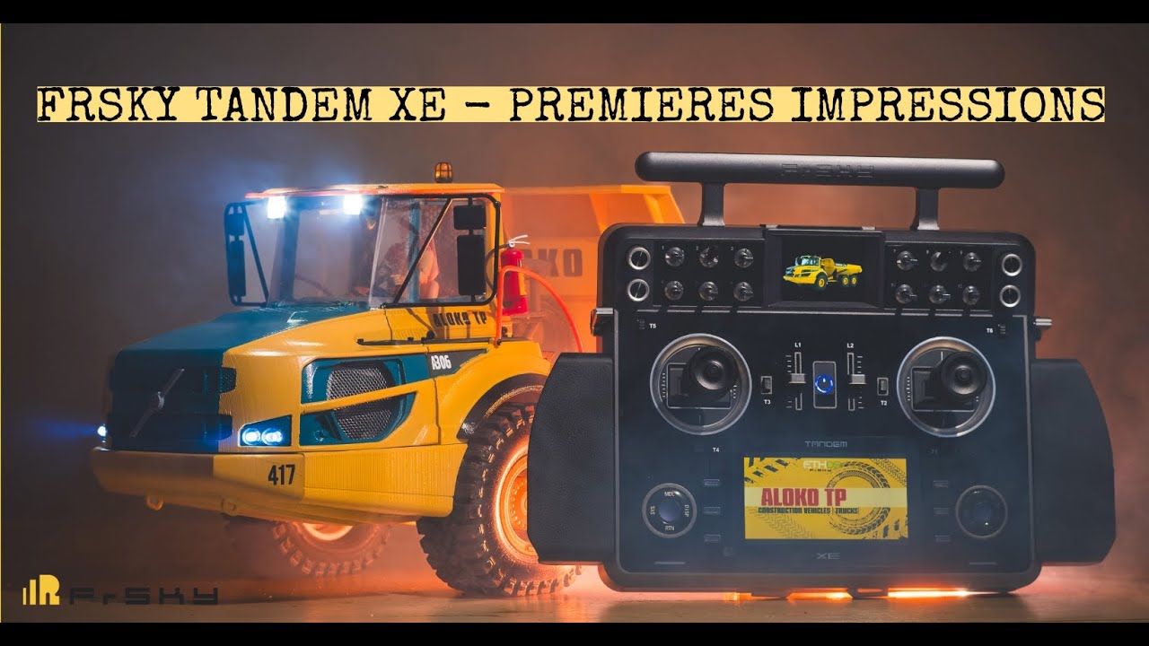 FRSKY TANDEM XE - Présentation et premieres impressions - LA Radio pour les terrestres ?