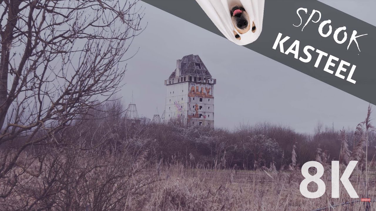 HET SPOOK KASTEEL van ALMERE in 8K! - SPOOKHUIS Urbex #21