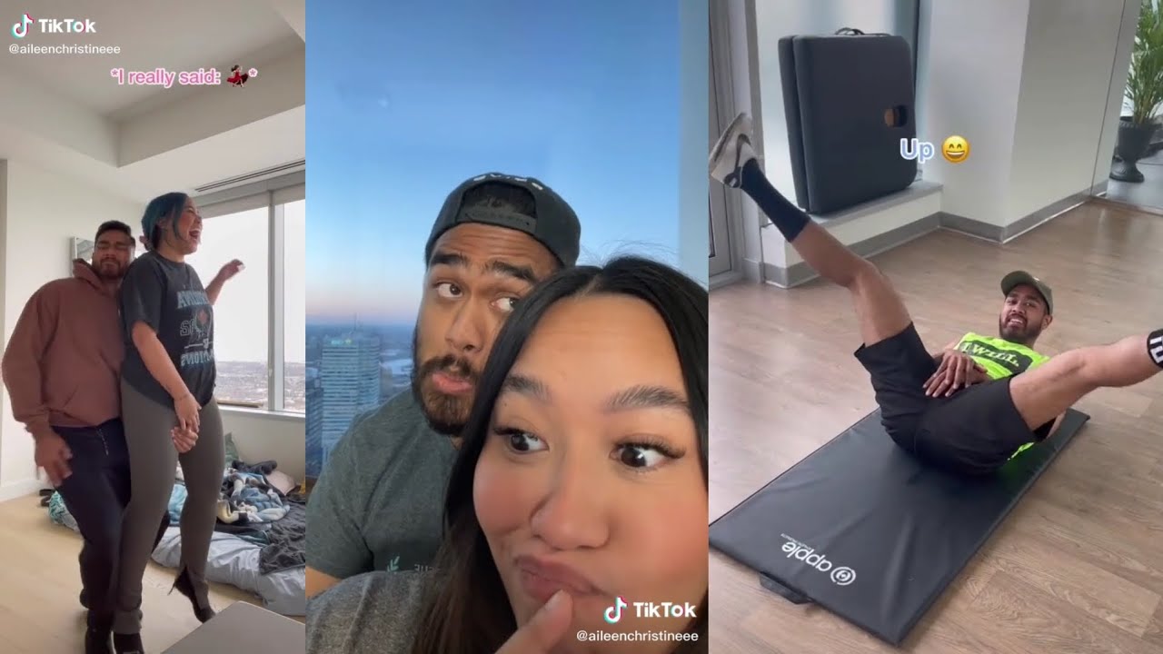 Try Not to Laugh Watching AileenChristineee Tik Tok Videos - Funniest Aileen and Deven TikTok 2021