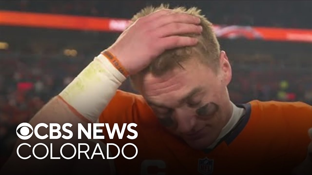 Broncos quarterback Bo Nix injures ankle, will miss the rest of season