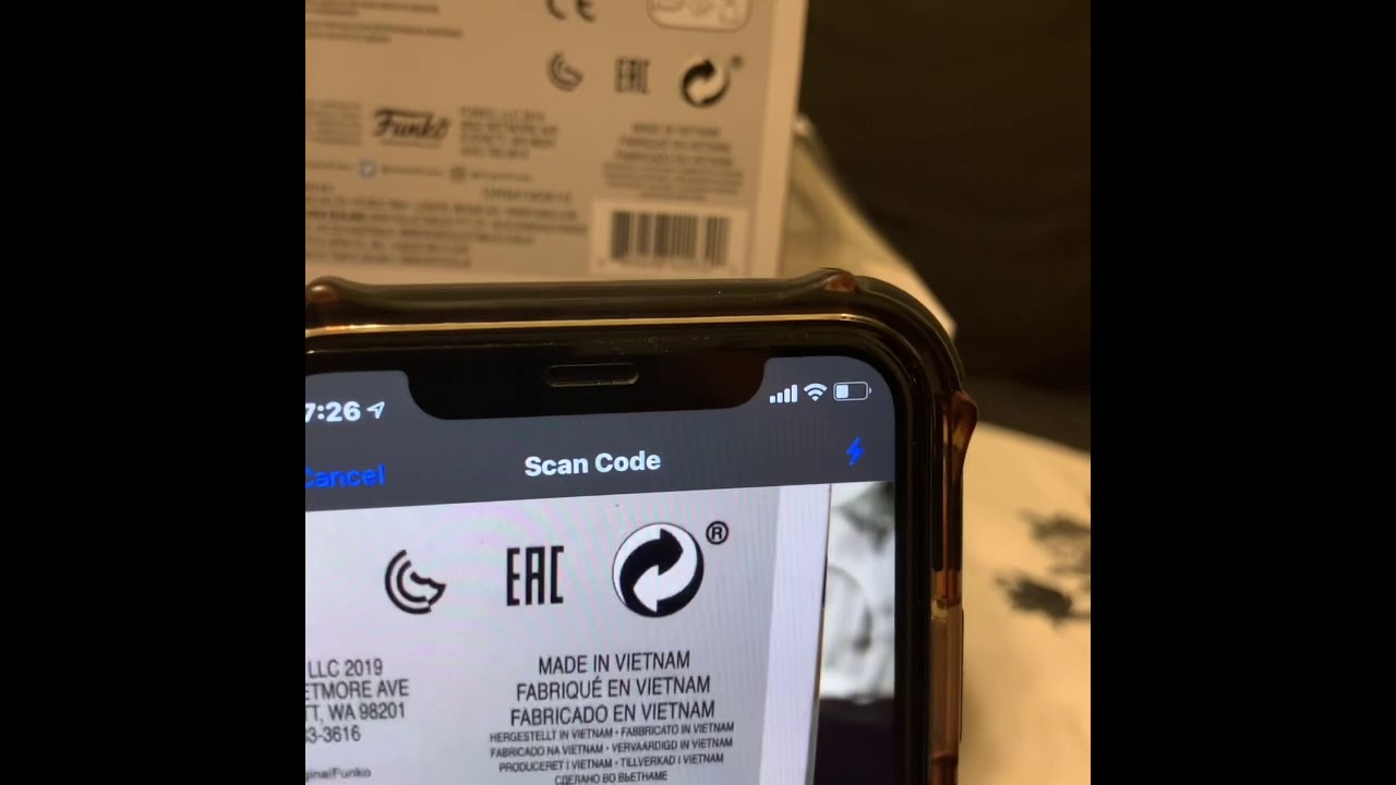 Сканер штрихкодов Funko Pop Siri Shortcut