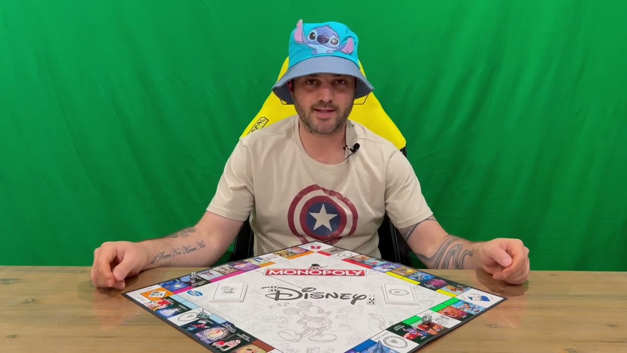Ep 1671 - Limited Edition Disney Animation 2017 Monopoly Unboxing