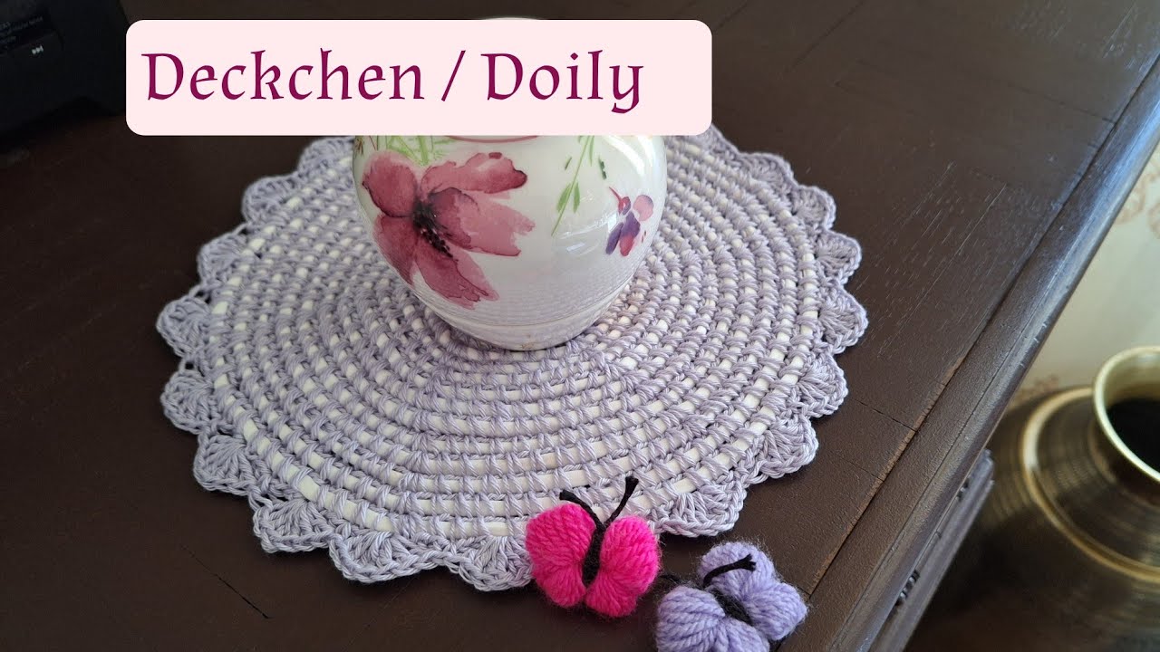 #Häkelanleitung Platzset / Doily !! neu !!