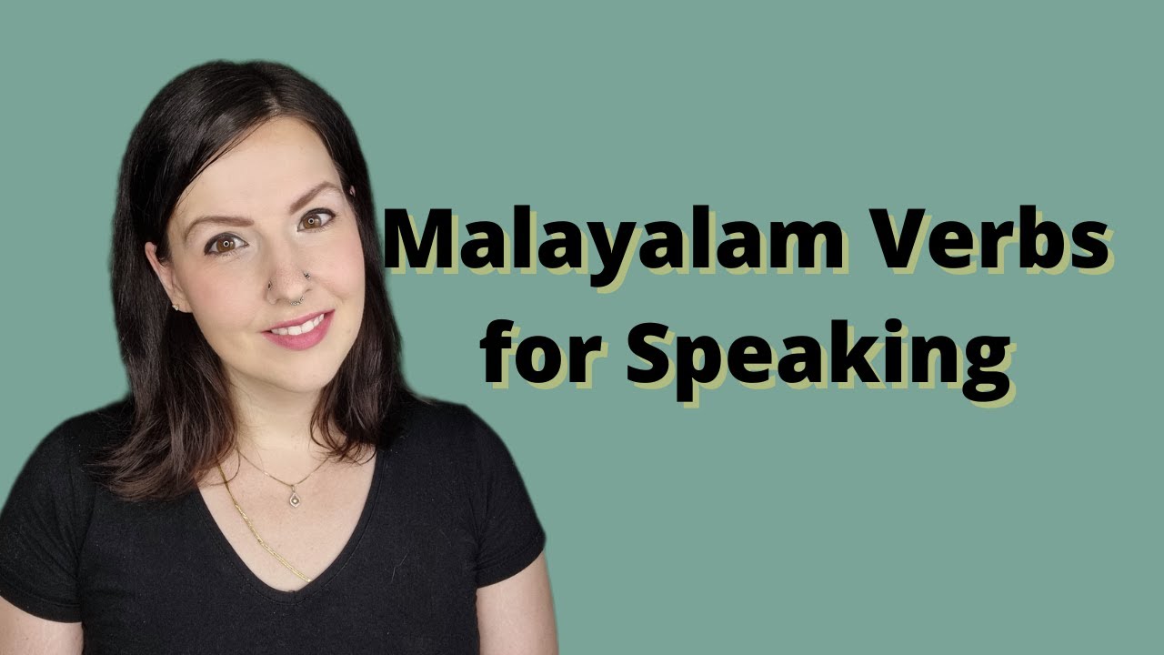 Malayalam Vocabulary- Verbs about Speaking