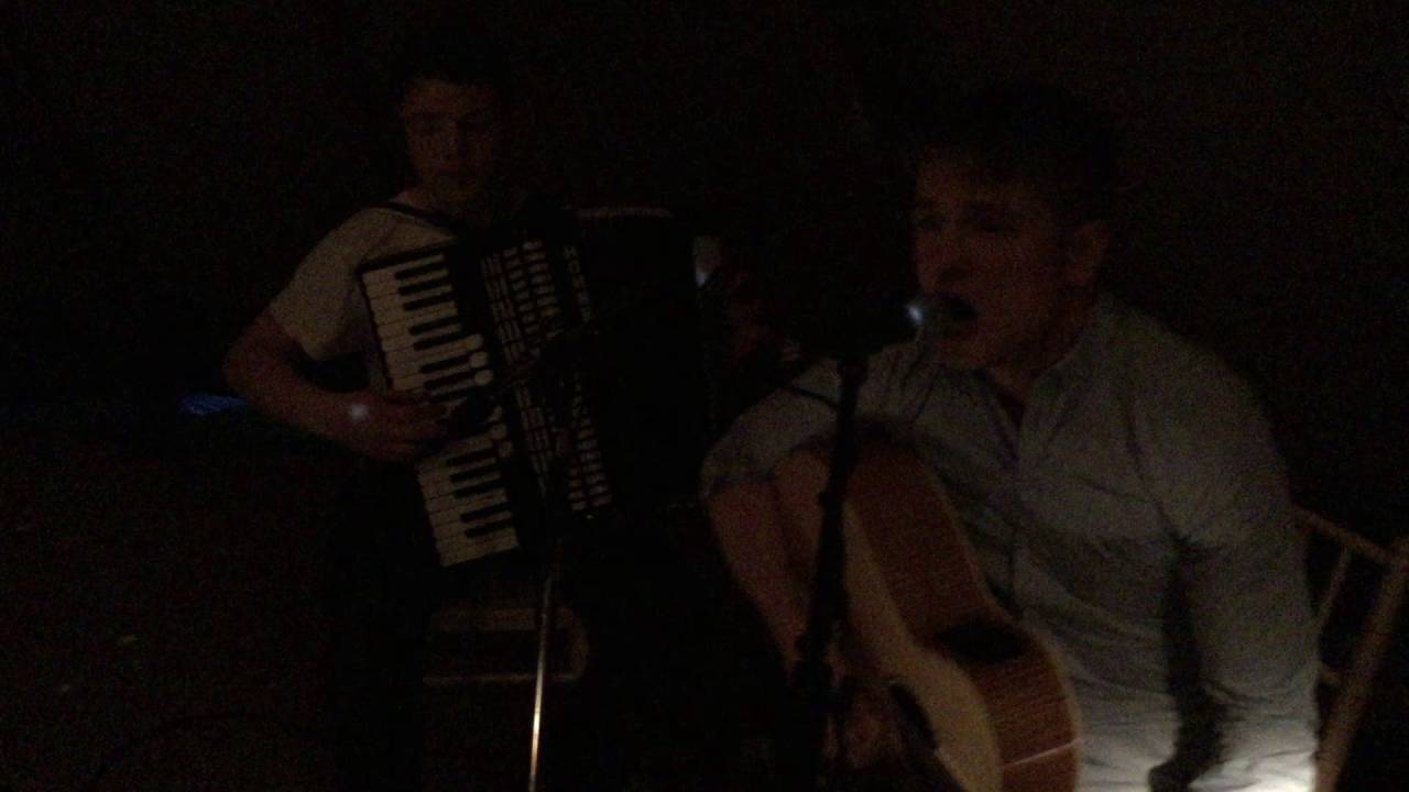 walking on the waves Mark Fullerton and Ruairidh with Robert Robertson and Ross the piano guy