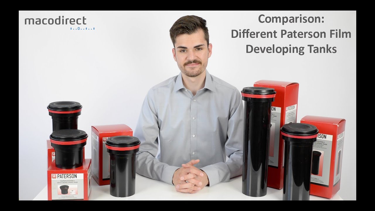 Comparing Different Paterson Film Developing Tanks