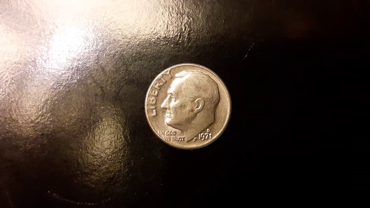 Coins:&nbsp; USA Dime 1971 D Coin