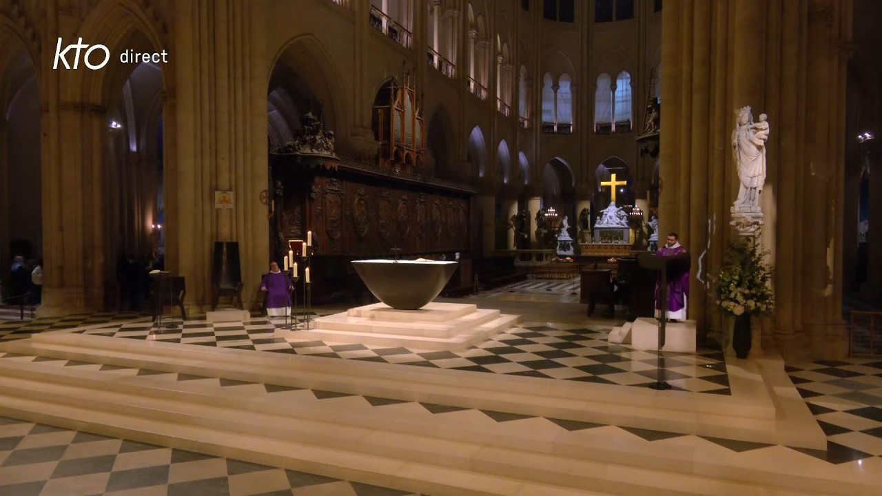 Messe du 19 février 2026 à Notre-Dame de Paris