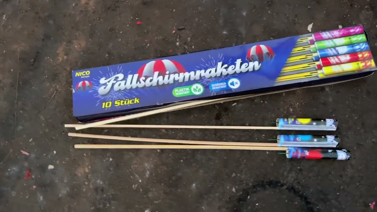 Nico Fallschirmraketen - im Vergleich mit Keller