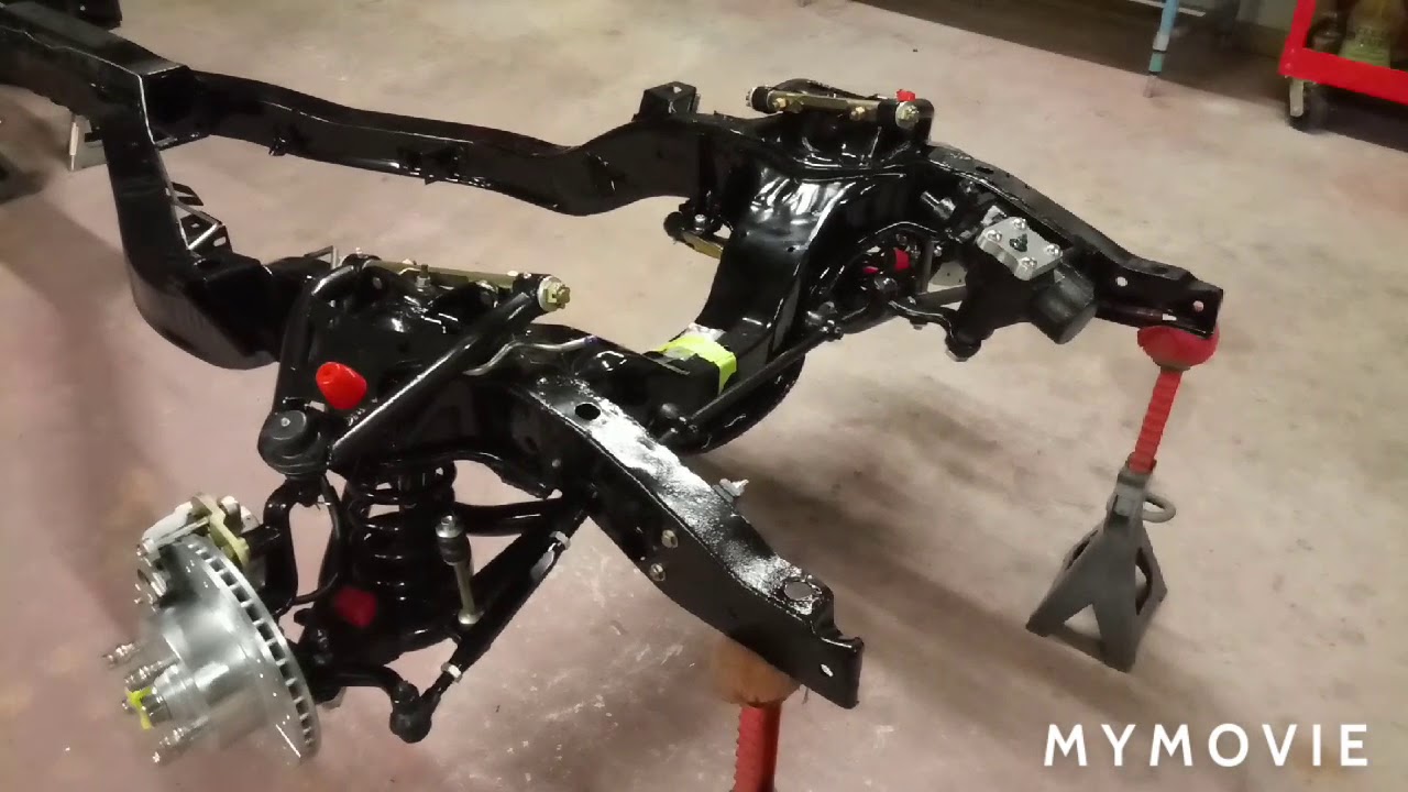 X FRAME ROLLING CHASSIS DONE! 1962 impala