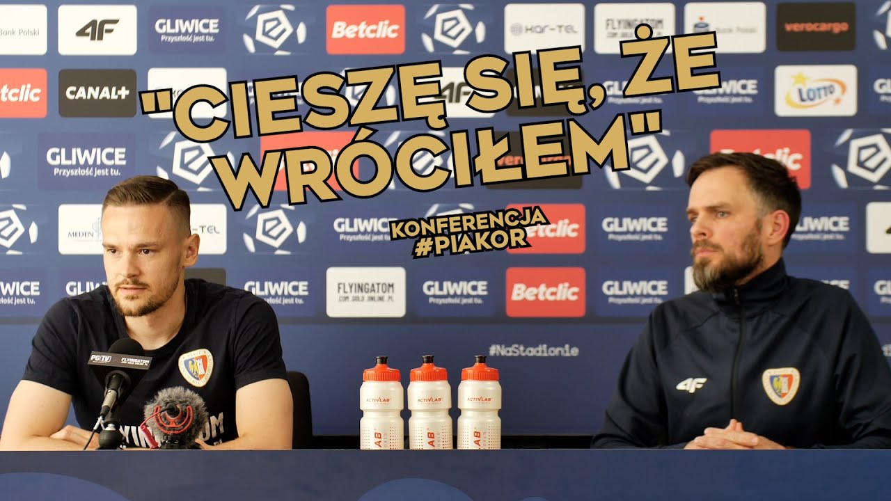 CIESZĘ SIĘ, ŻE WR&Oacute;CIŁEM | Konferencja | Tomas Huk | Piast - Korona | 10|05|2023