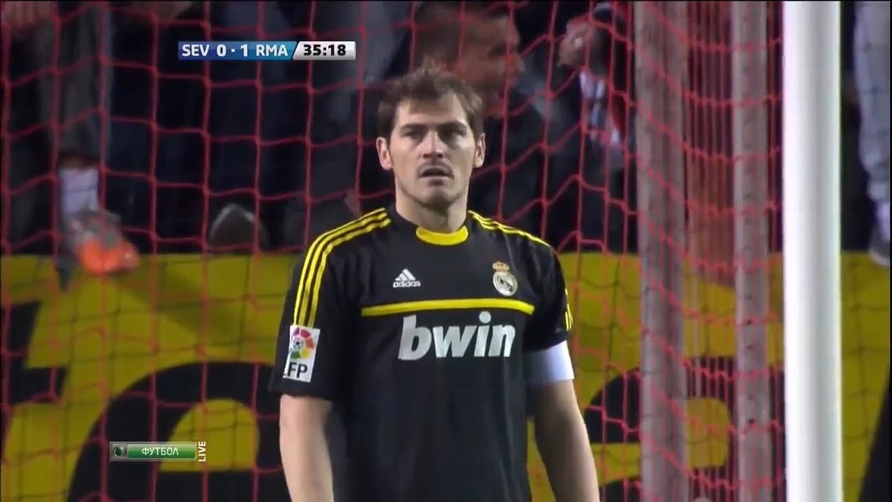 Iker Casillas vs Sevilla 2011.12.17 HD 720p