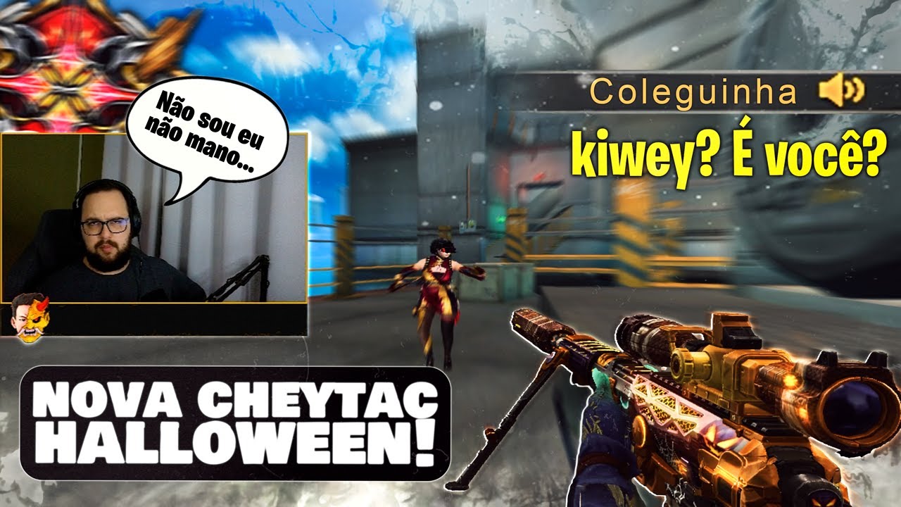 A NOVA CHEYTAC HALLOWEEN É UM MONSTRO! ACABEI COM A RANKED! 😱 | CrossFire