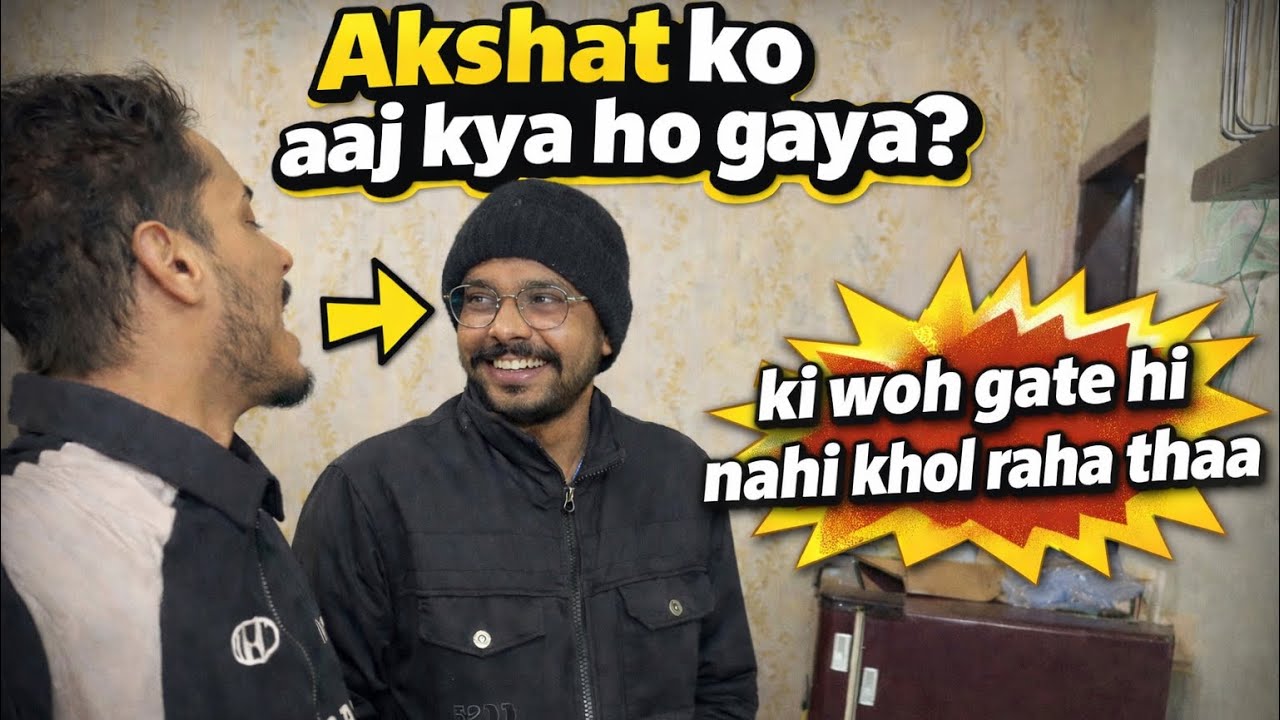 Akshat Ko Aaj Kya Ho Gaya? 🤯 Gate Hi Nahi Khola!