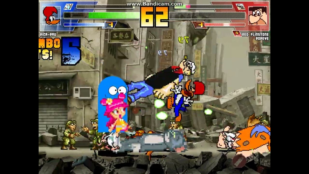 MUGEN battle #4505: Tooncast vs Boomerang