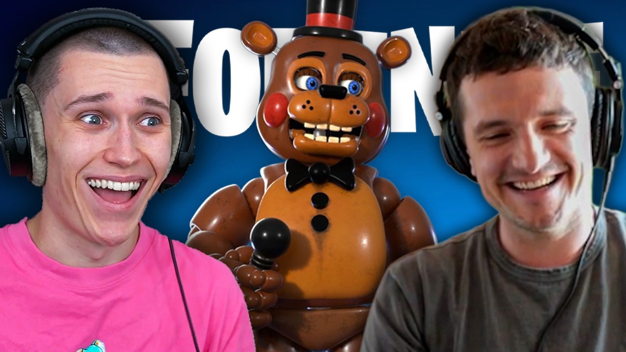 Talking FNAF with Josh Hutcherson in Fortnite
