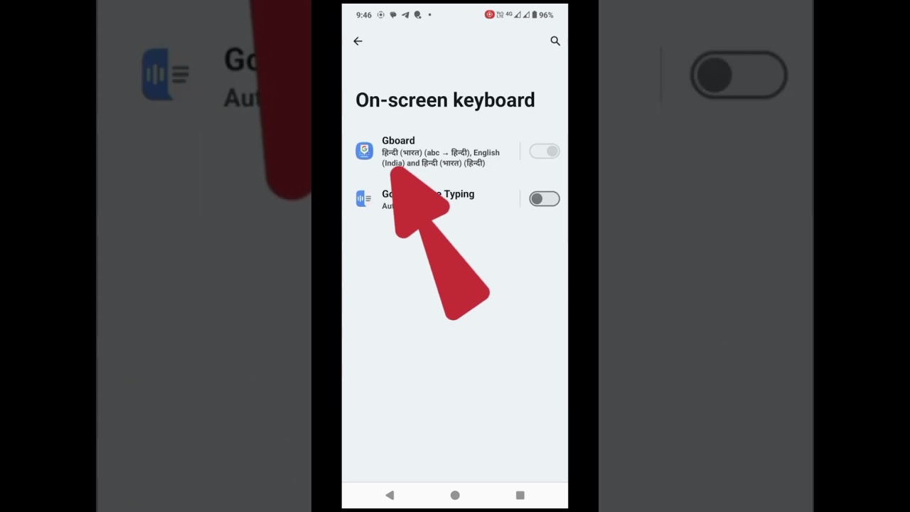 moto g13 keyboard vioce typing setting