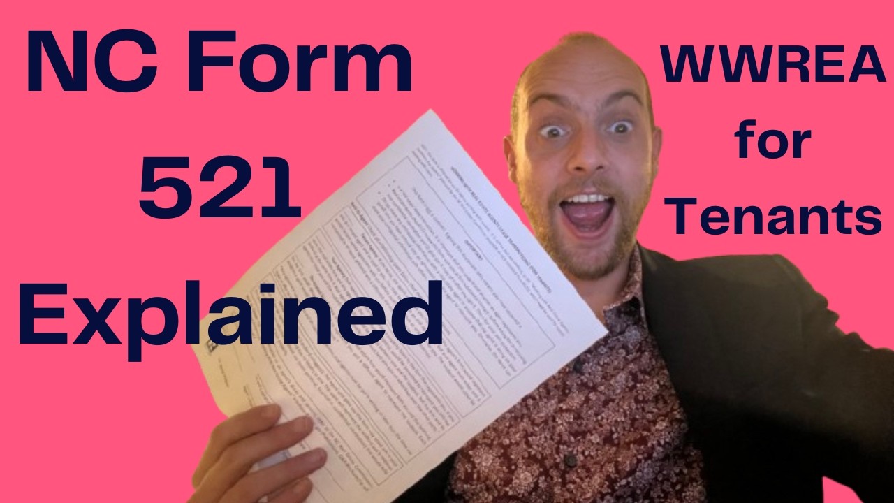 NC WWREA Form 521 Explained: Why Representation Matters