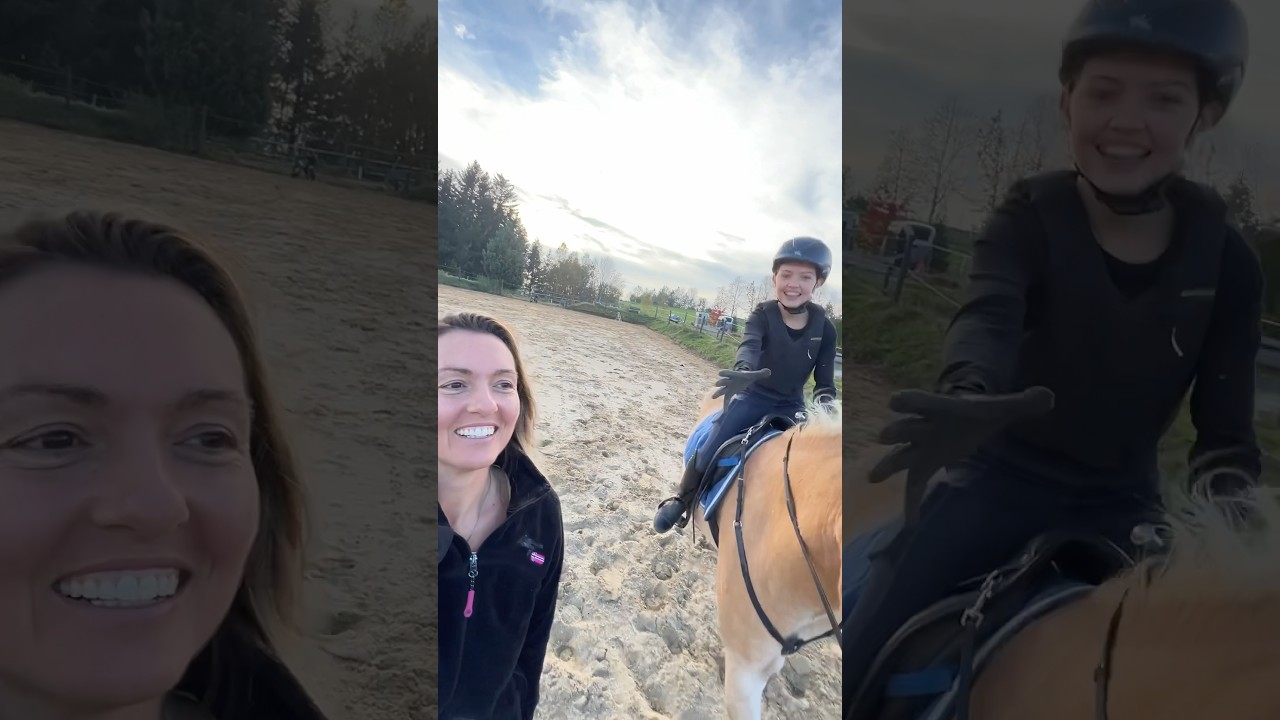 Trend 😀🤪🙋🏻&zwj;♀️ Mami Tochter Duo #pferd #horse #pferde #pony #pferdesport #equestrian #pferdestall