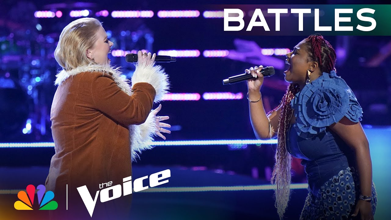 Alanna Lynise & Brook Wood Are Timeless on Miley Cyrus' "Angels Like You" | The Voice Battles | NBC
