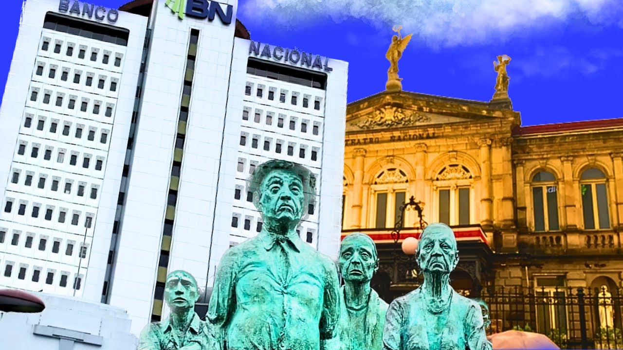 ¡La REALIDAD! ⚠️ ASÍ VIVEN 🤩 San José, Costa Rica Walking City Tour.🇨🇷 [4K hdr 60fps]