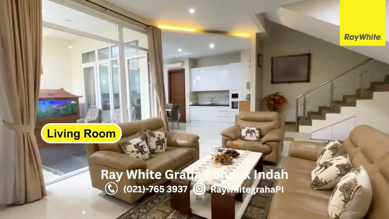 RUMAH MODERN & BAGUS DI PONDOK INDAH JAKARTA SELATAN