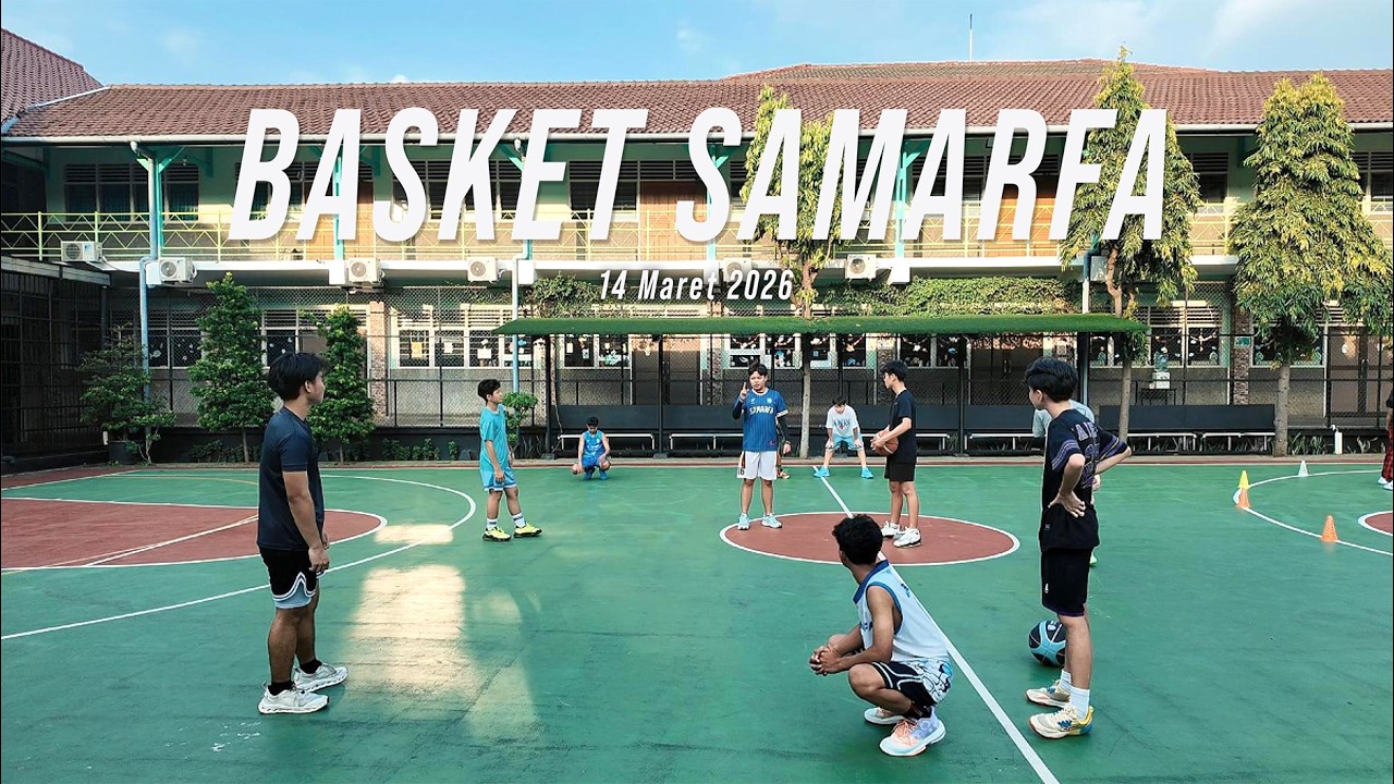 Latihan team basket Santa Maria Fatima Jatinegara (14 Maret 2026)