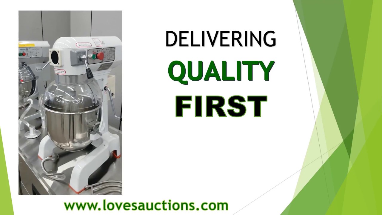 Love's Auctions - May 24th, 2018 Restaurant Equipment Auction Video