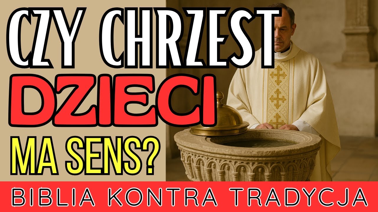 BIBLIA kontra TRADYCJA. Czy chrzest dzieci ma sens? | Biblia | Kościół Katolicki | Chrzest Biblijny