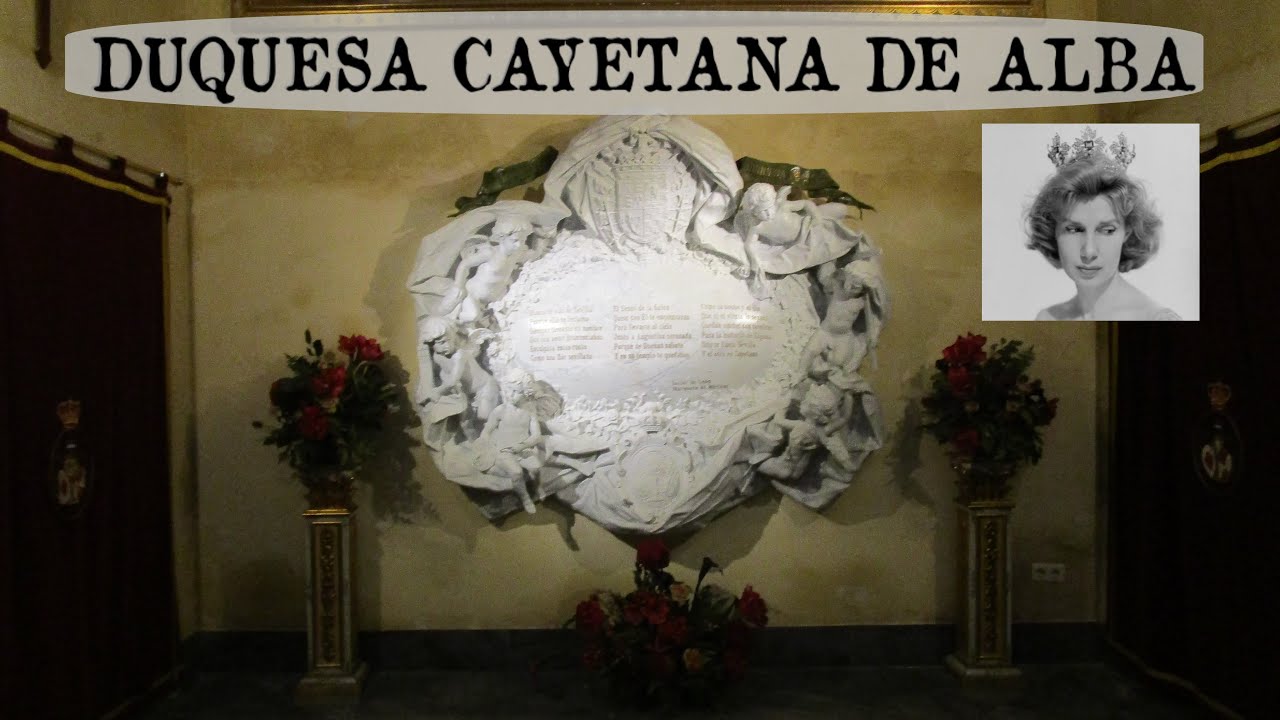Tumba de la Duquesa CAYETANA DE ALBA