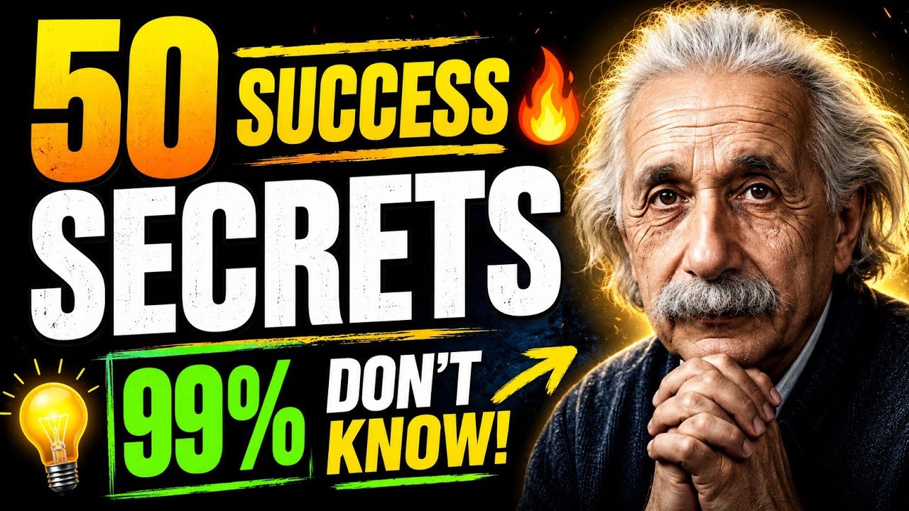 50 Powerful Success Secrets | Motivational Quotes for Success & Growth