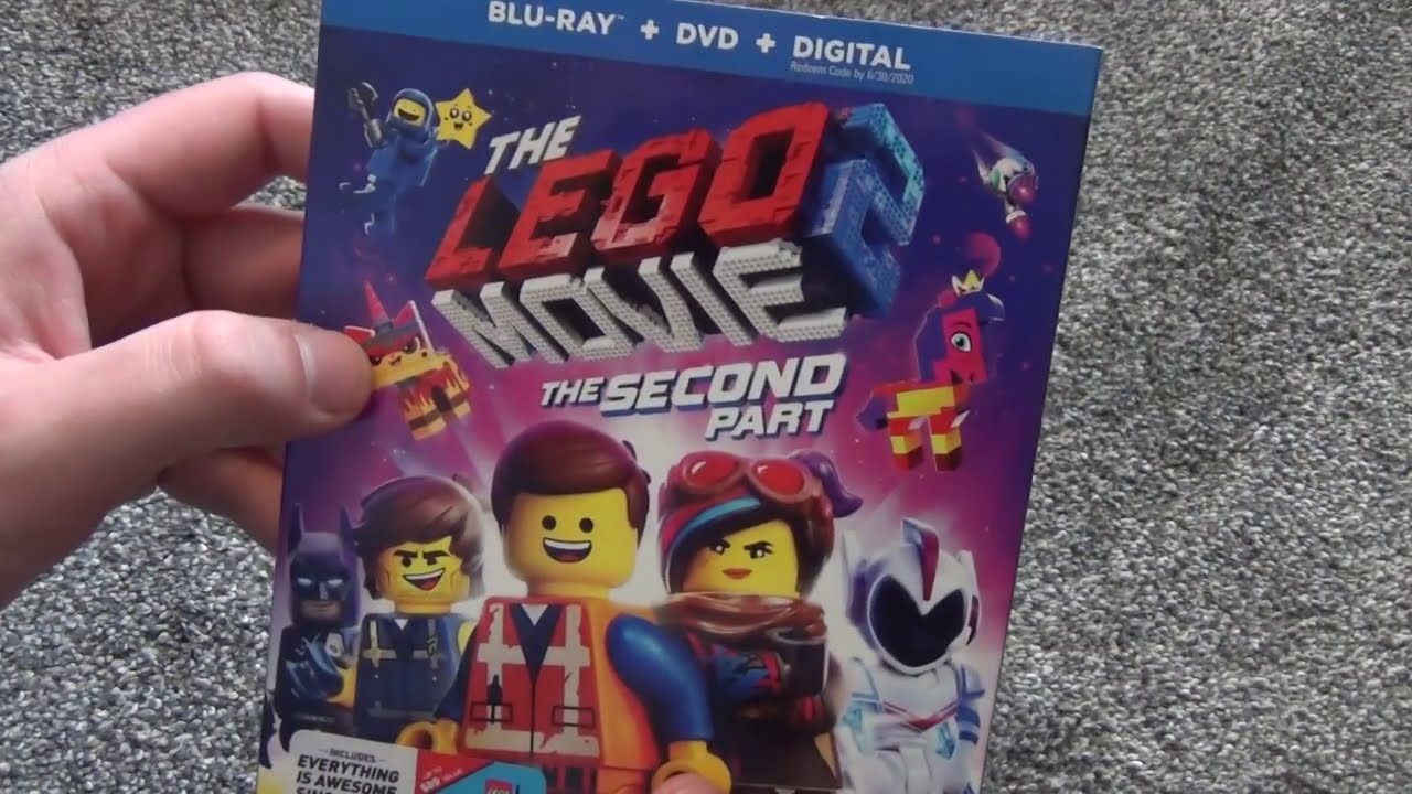 Распаковка Blu-Ray «Лего Фильм 2. Вторая часть»