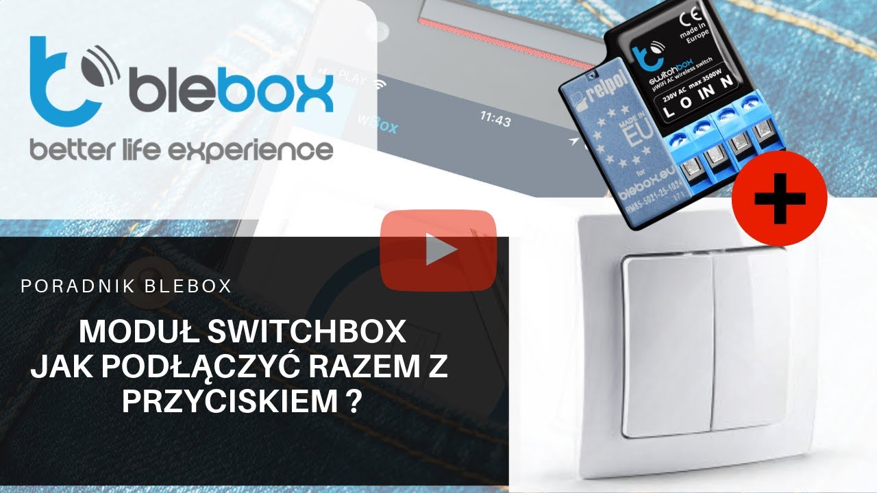 Jak podłączyć Blebox SwitchBox i przelacznik manualny?  Blebox Smart Home Tutorial