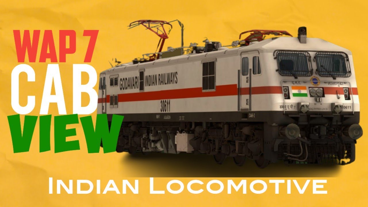 Pathankot-Jammu line WAP 7 Departure Train simulator classic