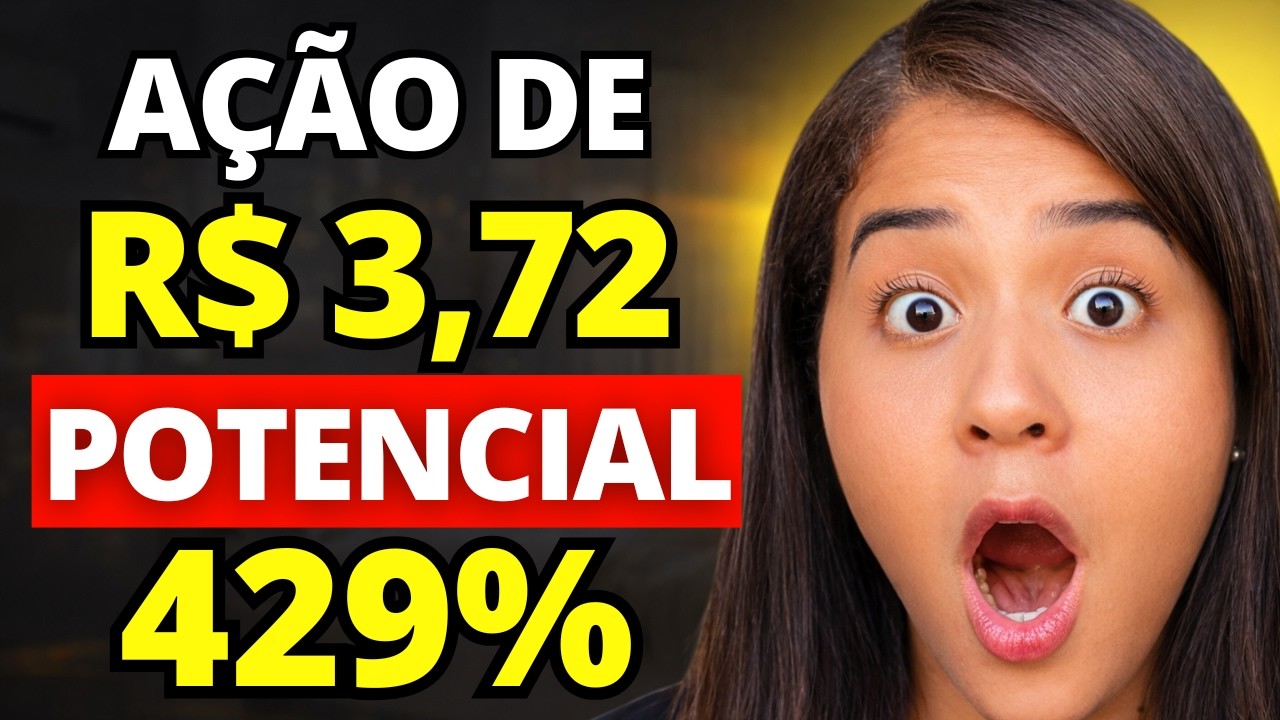 3 AÇÕES ABAIXO DE R$5 PRONTAS PARA EXPLODIR | ANÁLISE COMPLETA