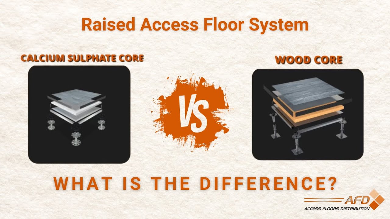 Wood Core vs Calcium Sulphate: Which Raised Access Floor is Right for You?