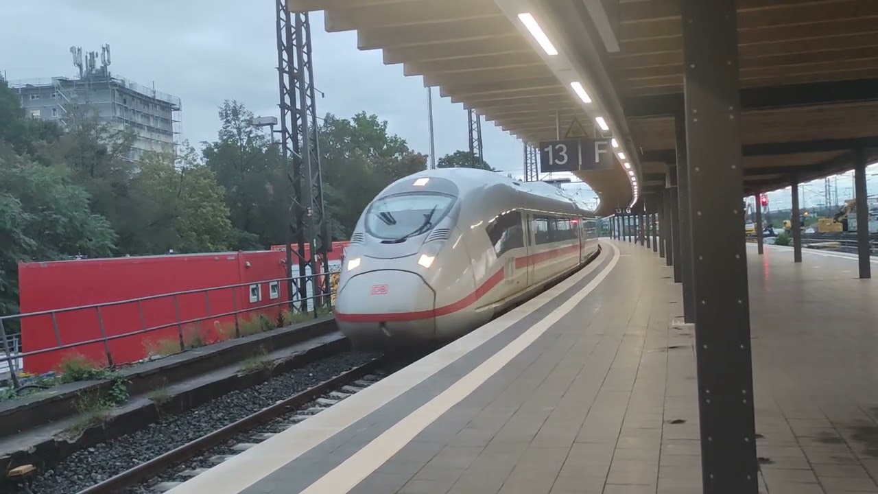 ICE 3 Velaro D nach Dortmund Hbf Ankunft im Duisburg Hbf