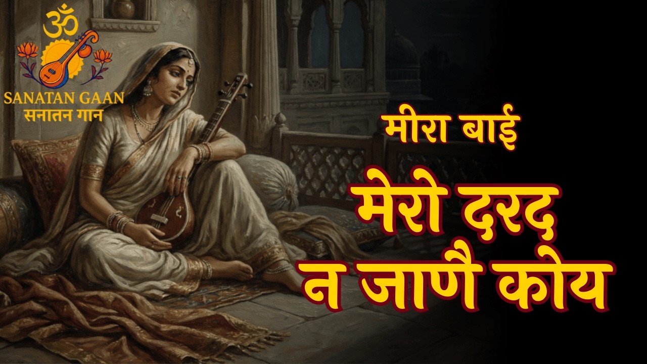 Meera Bai Bhajan | Mero Darad Na Jane Koy | मेरो दरद न जाणै कोय | Krishna Bhajan | Sanatan Gaan
