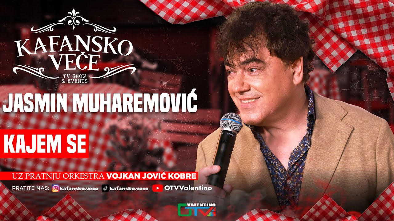 JASMIN MUHAREMOVIC - KAJEM SE | UZIVO | (ORK. VOJKANA JOVICA KOBRE) | 2025 | KAFANSKO VECE